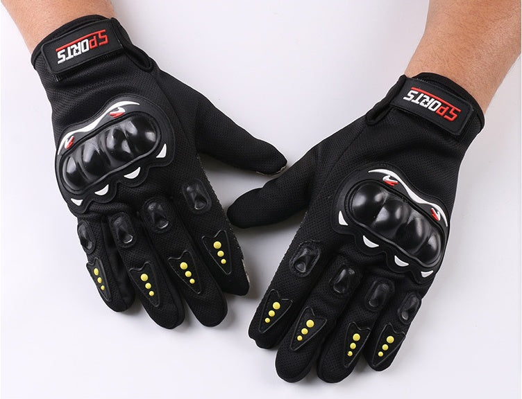 Outdoor motorcycle electric bicycle riding non-slip gloves