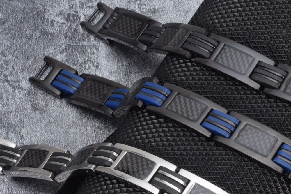 Black Magnetic Bracelet Men