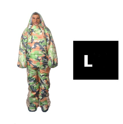 Human sleeping bag humanoid sleeping bag can walk mummy sleeping bag wild warm sleeping bag hospital accompanying sleeping bag to keep warm