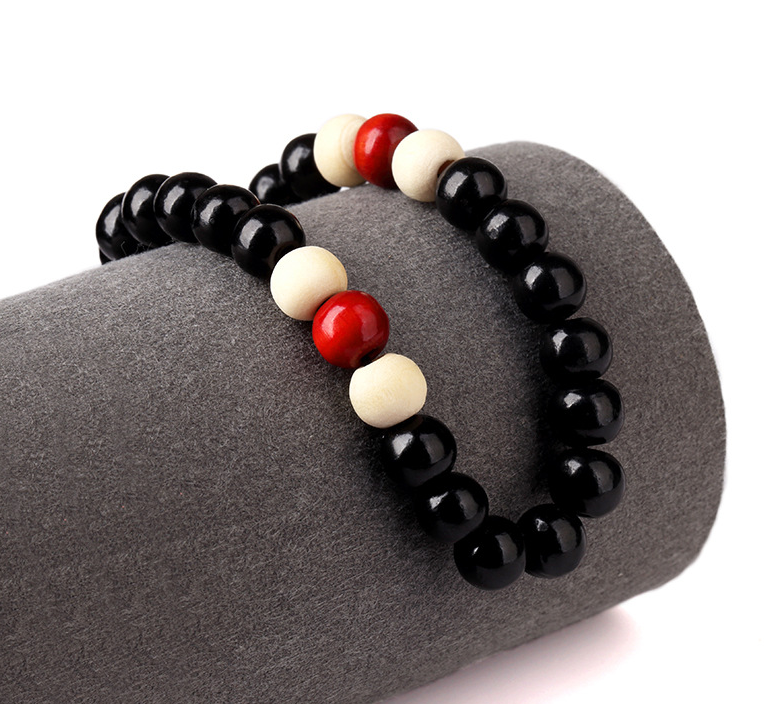 Natural Wooden Beaded Root bracelet