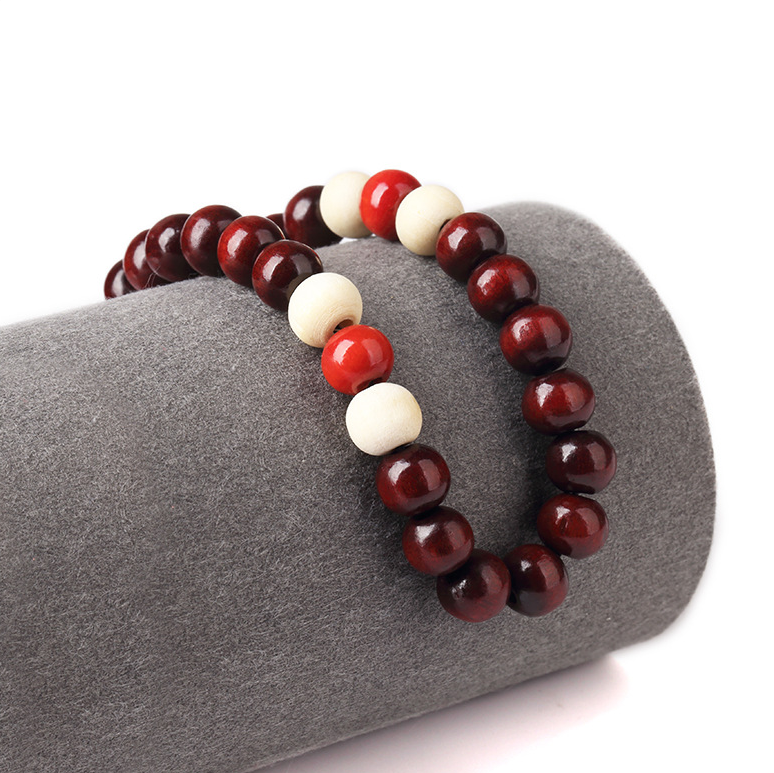 Natural Wooden Beaded Root bracelet
