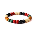 Natural Wooden Beaded Root bracelet