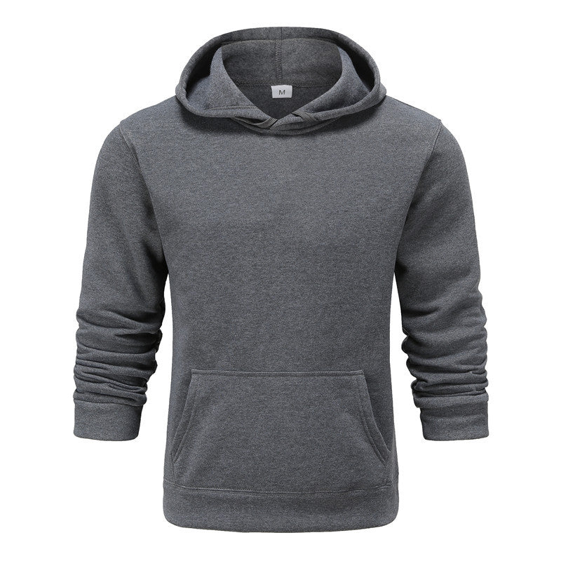 Men's Solid Color Sweater For Autumn And Winter