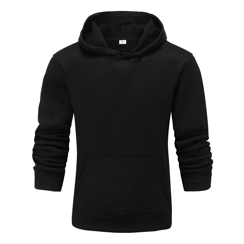 Men's Solid Color Sweater For Autumn And Winter