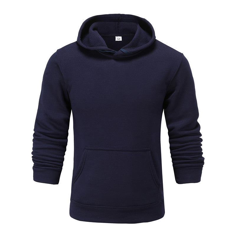 Men's Solid Color Sweater For Autumn And Winter