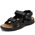 Men's Sandals Leather Beach Top Layer Leather Men's Outdoor Casual Shoes