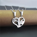 Love Key Combination Men And Women Couple Necklace