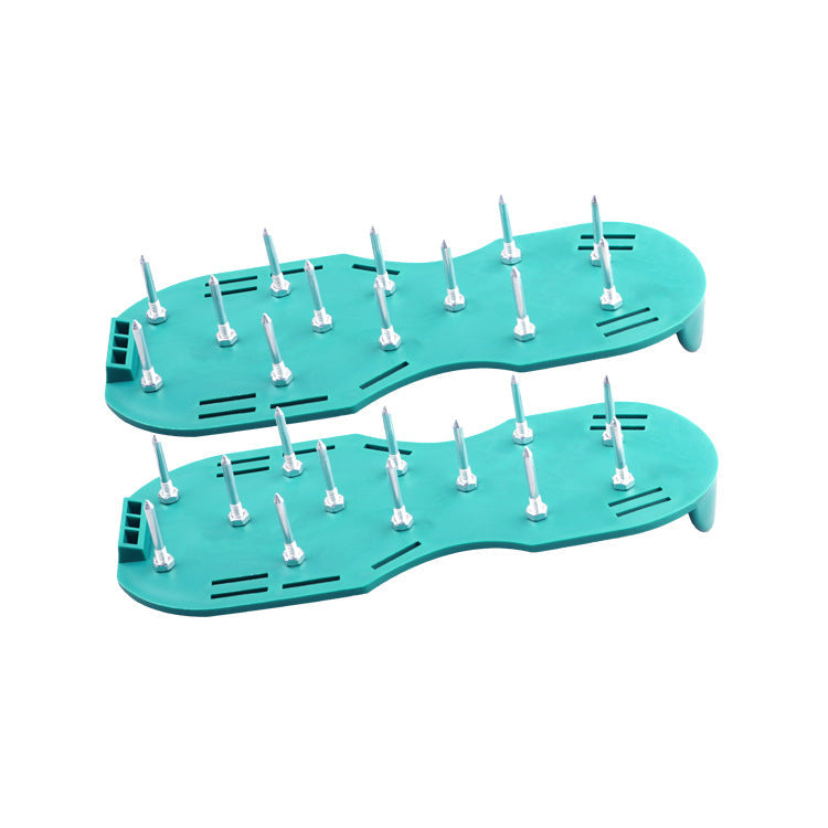 Grass Spiked Gardening Walking Revitalizing Lawn Aerator Sandals Nail Shoes Tool Nail Cultivator Yard Garden Loose Soil Tools