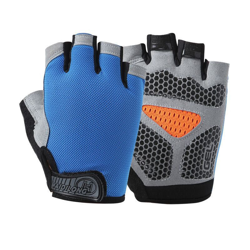 Fitness Gloves, Half Finger Sports Gloves, Cycling, Weightlifting, Deadlifts, Sports Gloves