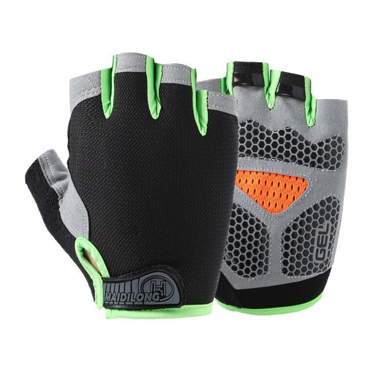 Fitness Gloves, Half Finger Sports Gloves, Cycling, Weightlifting, Deadlifts, Sports Gloves