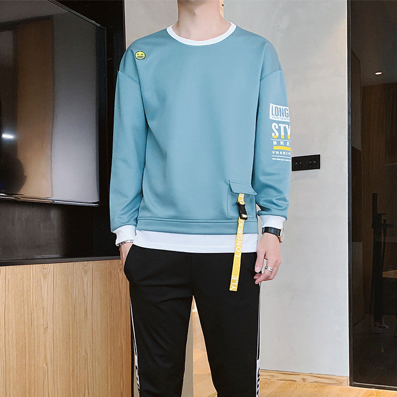 Autumn Men's New Long-Sleeved Sweater Men