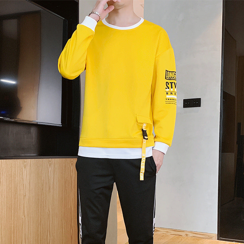 Autumn Men's New Long-Sleeved Sweater Men