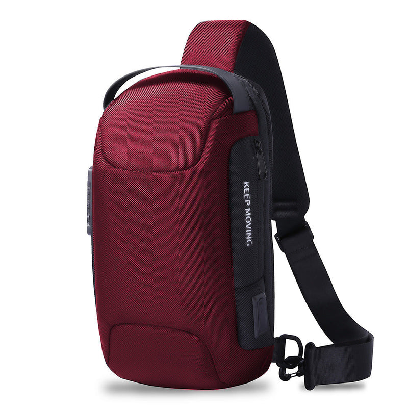 Men's Sports Car Breast Bag Single Shoulder Bag