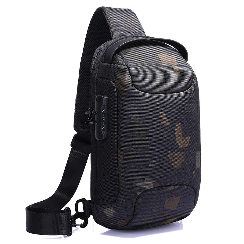 Men's Sports Car Breast Bag Single Shoulder Bag