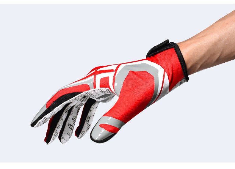 American Football Rugby Gloves Outdoor Silicone Sports Non-slip Catching Baseball Gloves