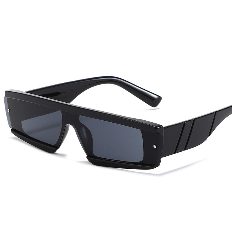 One-Piece Color Sunglasses Summer Jelly Color Trend Sunglasses Net Red Modern Personality Glasses