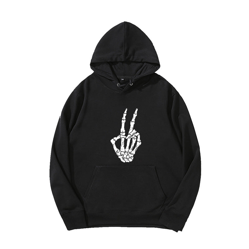 Bone Element Design Basketball Culture Pullover