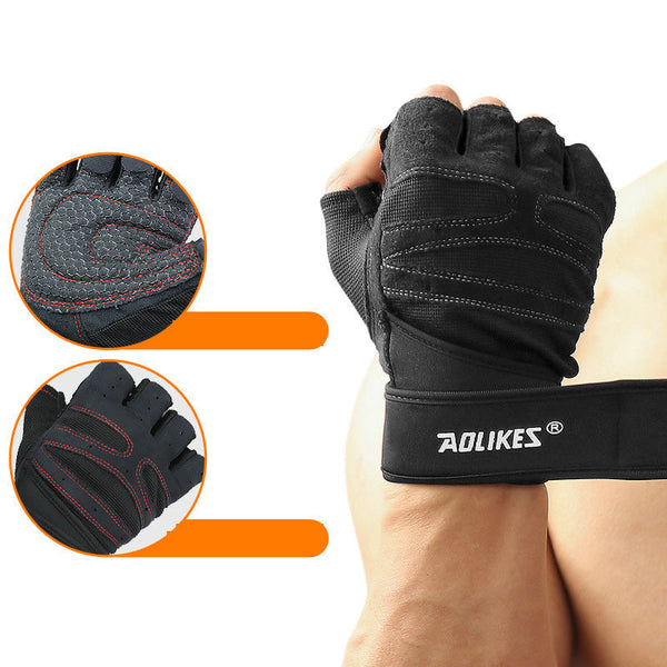 Fitness Gloves Exercise Equipment Dumbbell Exercise Weightlifting Half-Finger Gloves