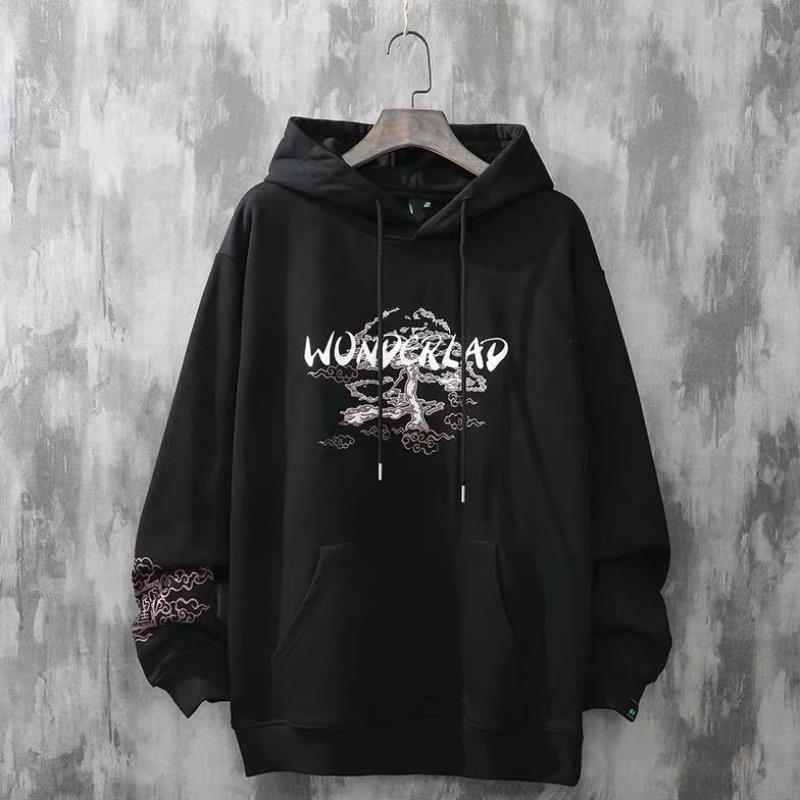 Loose Hooded Trendy Hip-Hop Student Jacket