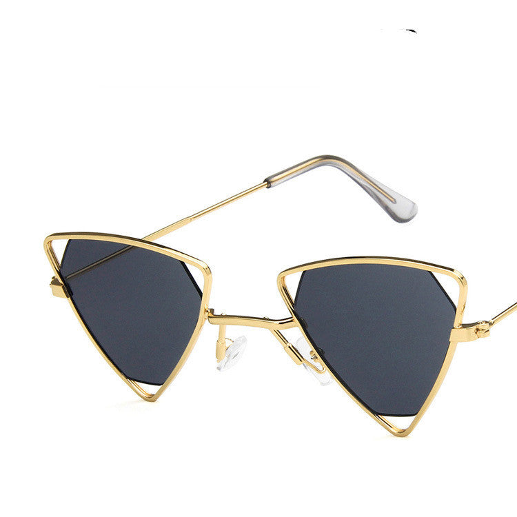 Retro Alloy Triangle Punk Sunglasses Men and women