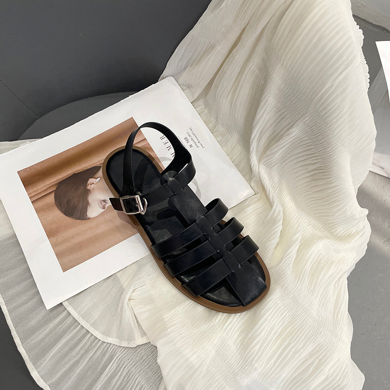 Spring And Summer New Mary Jane Thick Heel Women's Shoes Summer