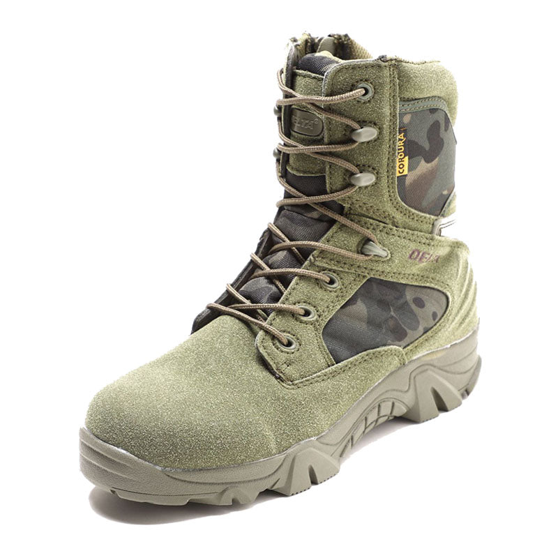 Cross-Border Outdoor Special Forces Combat Boots Camouflage Military Boots