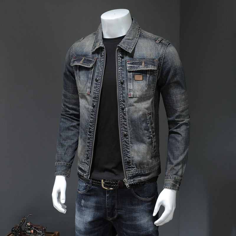 Men's Slim-fit Denim Jacket