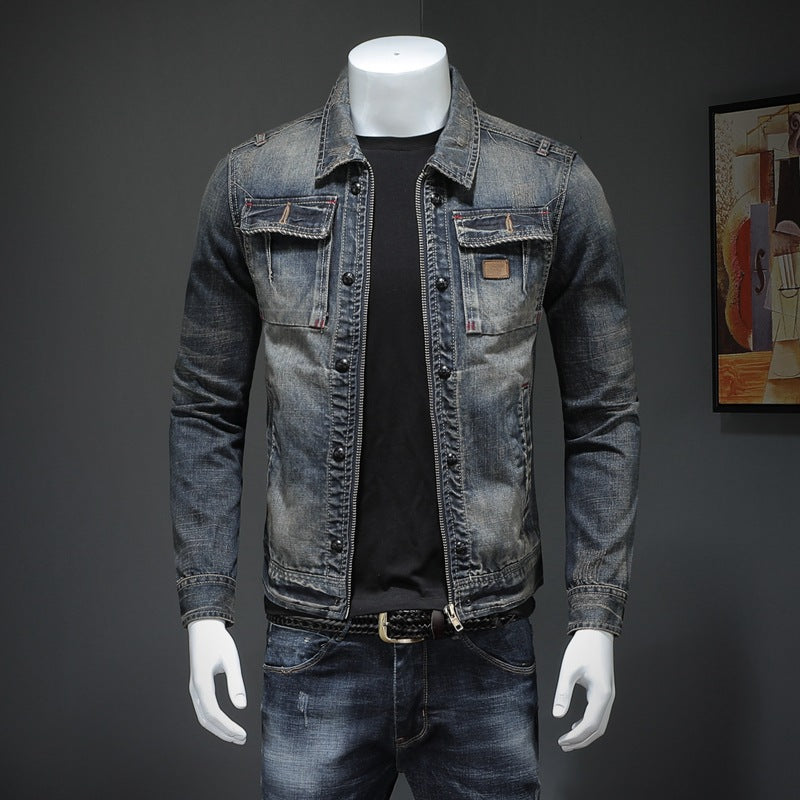 Men's Slim-fit Denim Jacket