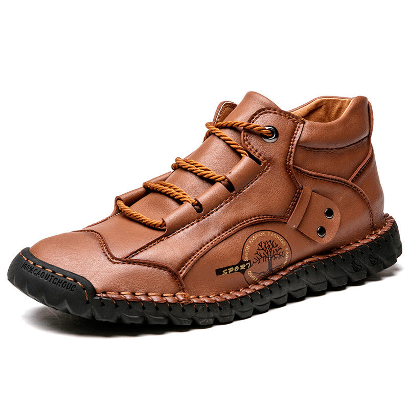 Men's New High-top Outdoor Hiking Shoes