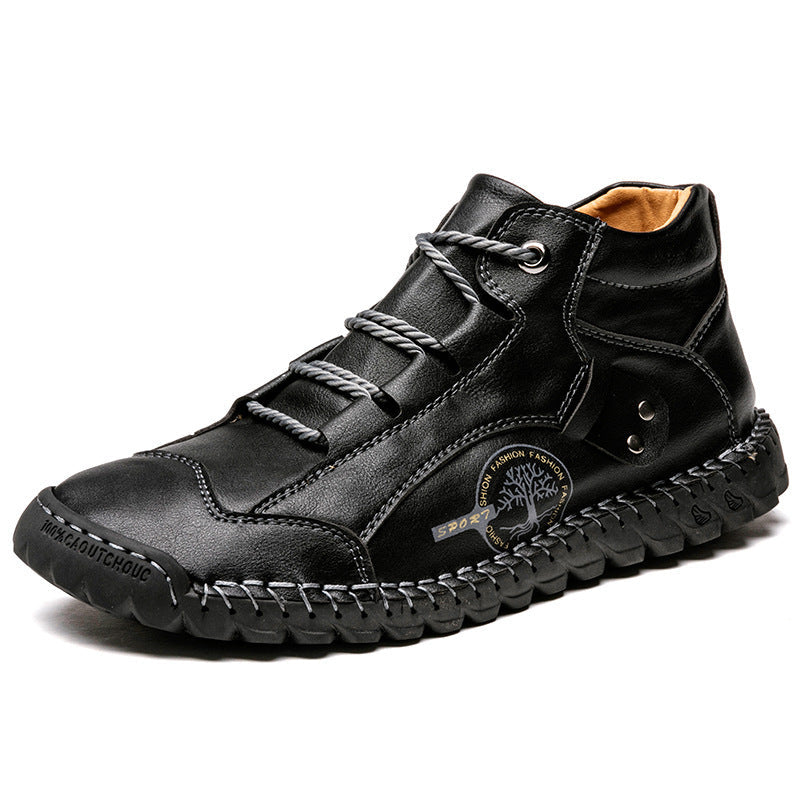 Men's New High-top Outdoor Hiking Shoes