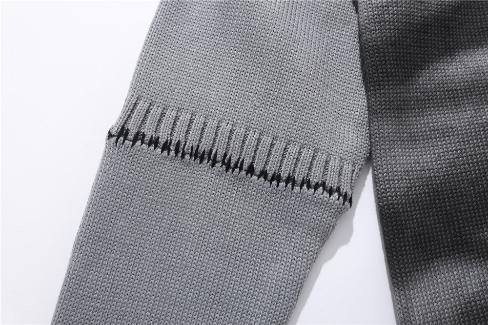 Graffiti Printed Crew Neck Sweater