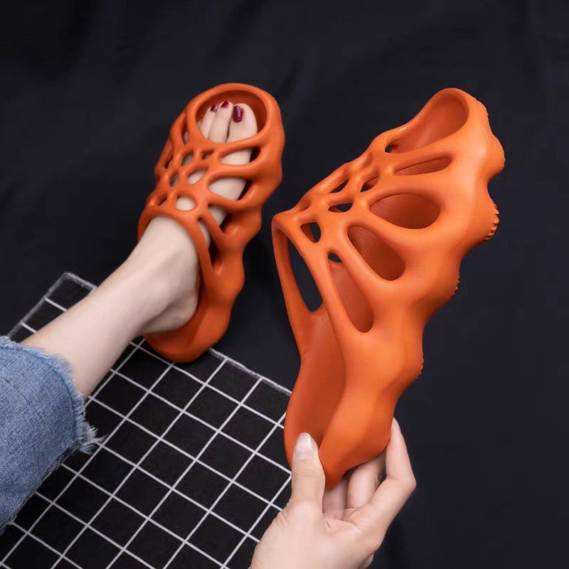 Korean Version Of Fashion Outer Shoes With Thick-soled Sandals And Slippers