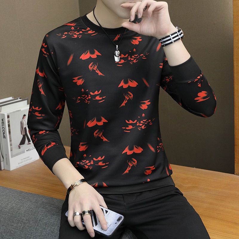 Men'S Long-Sleeved Bottoming Sweater