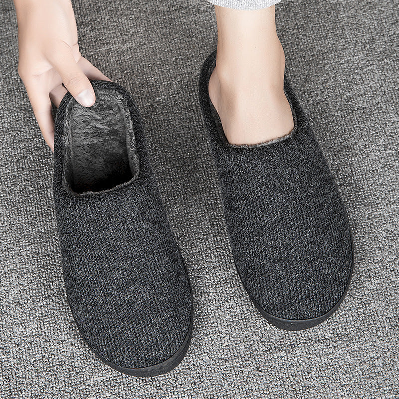 Memory Cotton Men's And Women's Cotton Slippers