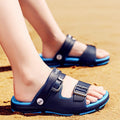 Sandals, Men's Slippers, Men's Summer Bathroom, Beach Shoes, Men's Hole Shoes, Flip-Flops, Non-Slip Student Sandals And Slippers