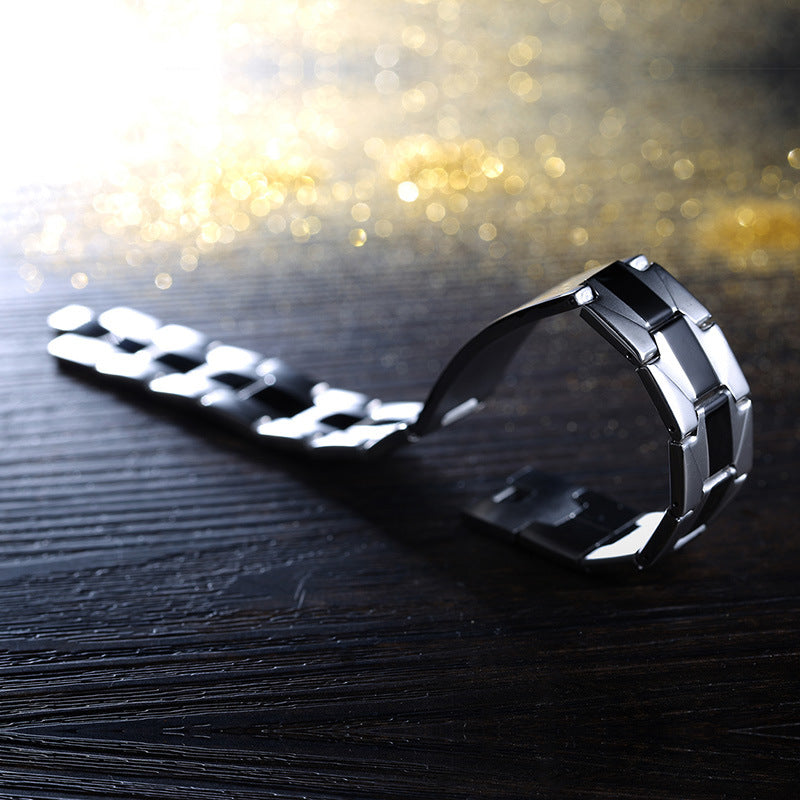 Cross stainless steel bracelet
