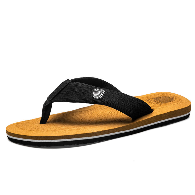 Summer Korean Style Tide Slippers Non-slip Flops Large Size Platform Sandals And Slippers Outdoor Beach Shoes