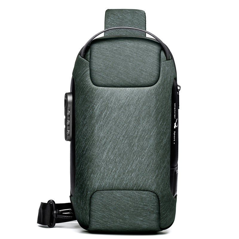 Anti-theft Shoulder Bags Chest Bag Pack For Male