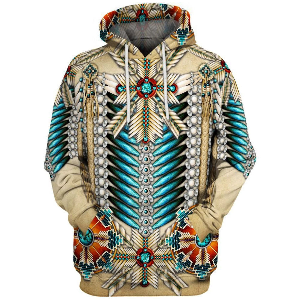Digital Printed Long-sleeved Hoodie Sweatshirt