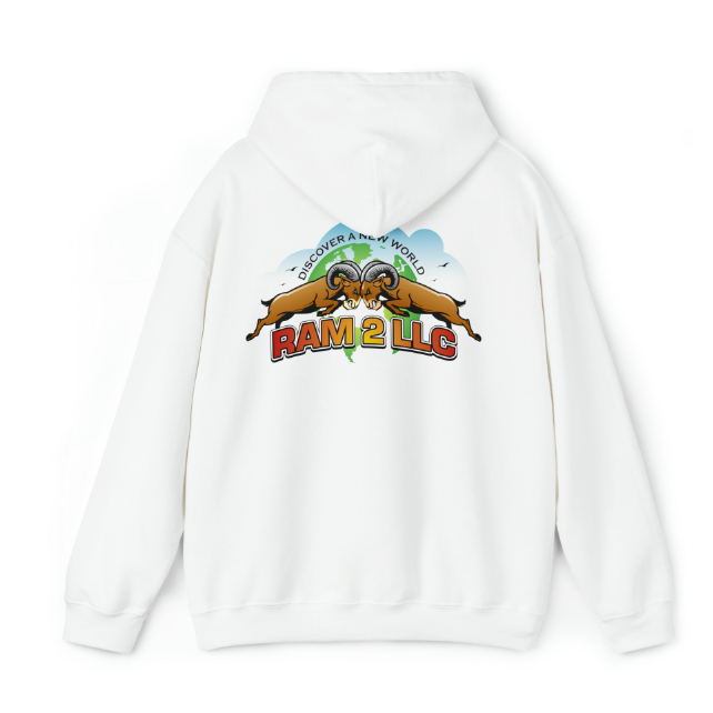 European And American Printing Velvet Padded Hooded Sweatshirt