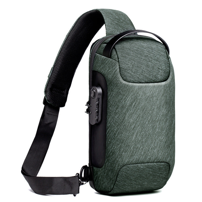 Anti-theft Shoulder Bags Chest Bag Pack For Male