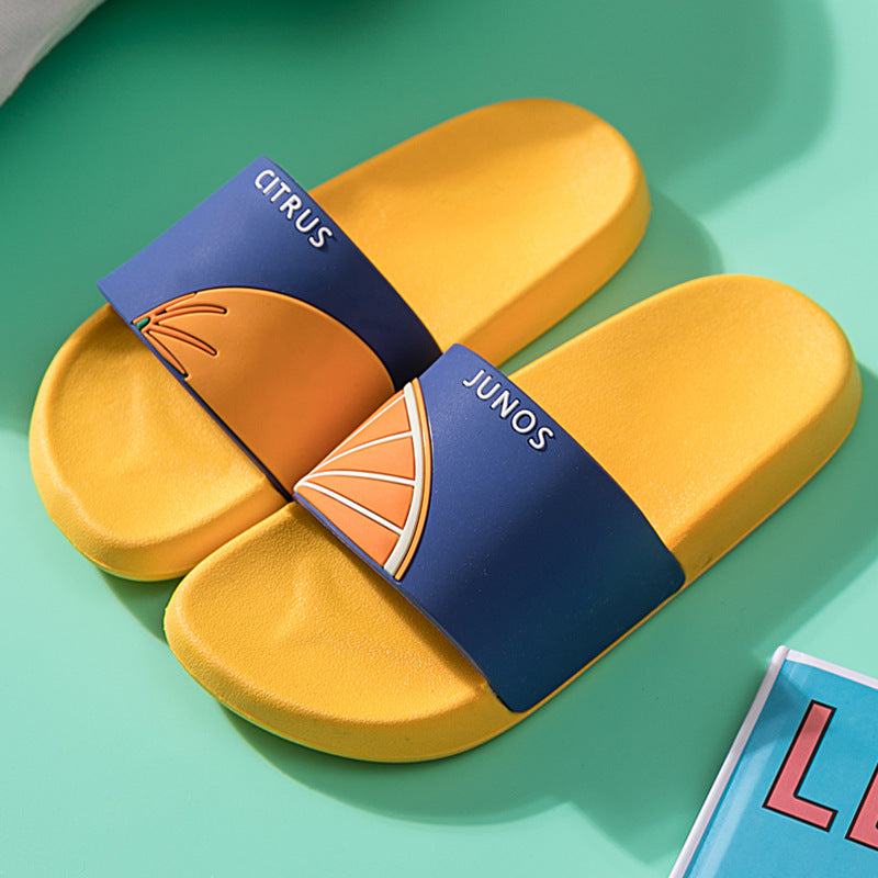 Children slippers girls bathroom non-slip baby cartoon