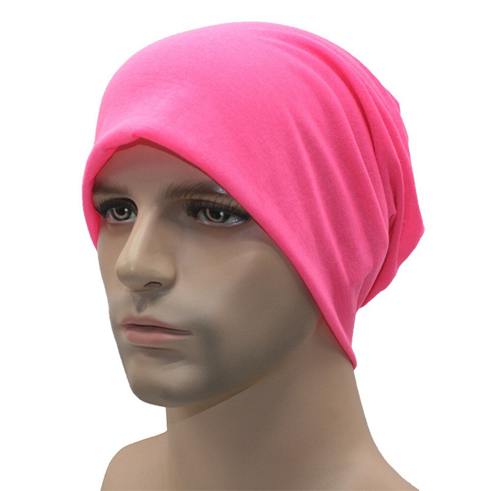 Candy color thin breathable cap