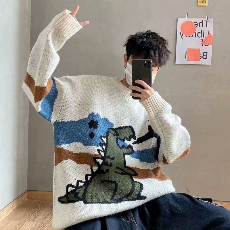 Autumn and winter thickened all-match sweater