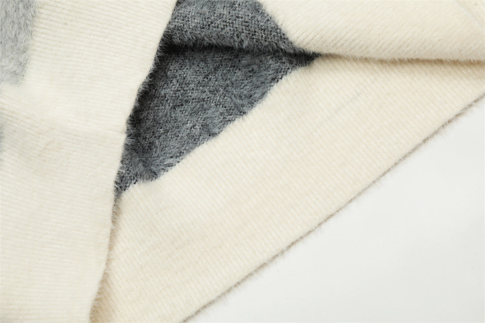 Fashion Embroidered Knitwear Sweater Men