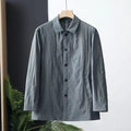 Light Luxury Casual Mid-length Trench Coat Men's Thin Sun-proof Coat Fashion Polo