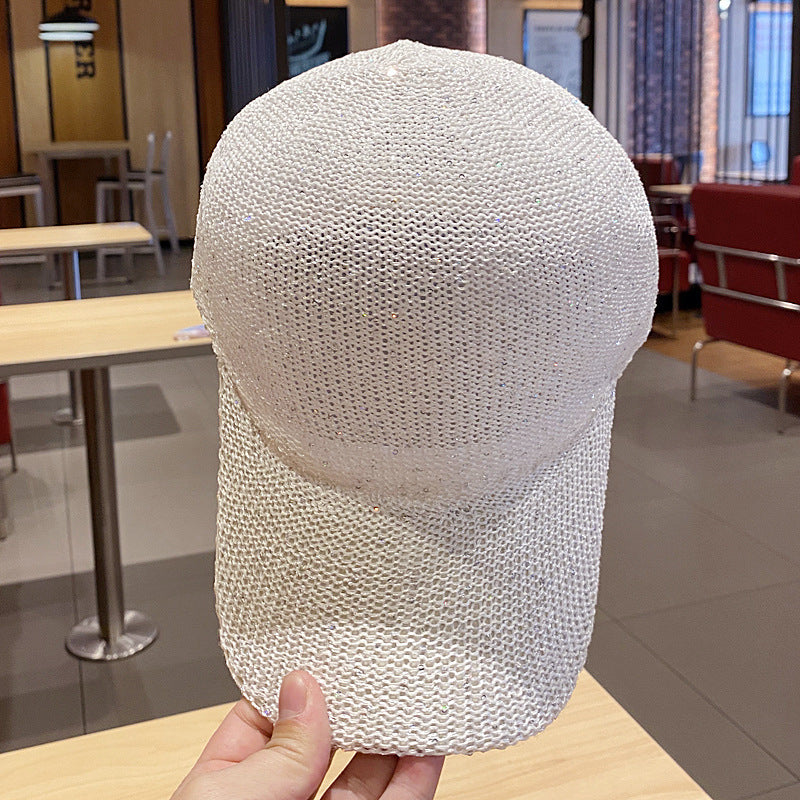 Korean Style Casual Hollow Baseball Hat