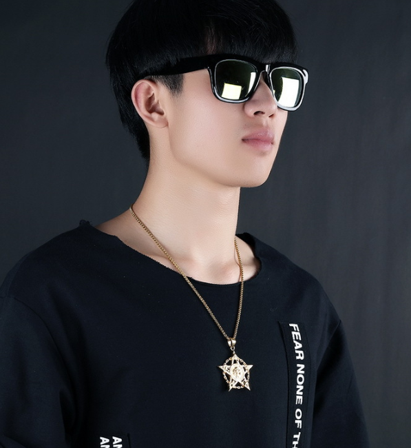 Five-Pointed Star Necklace