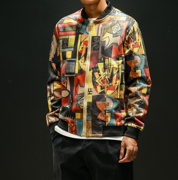 Men's Printed Jacket