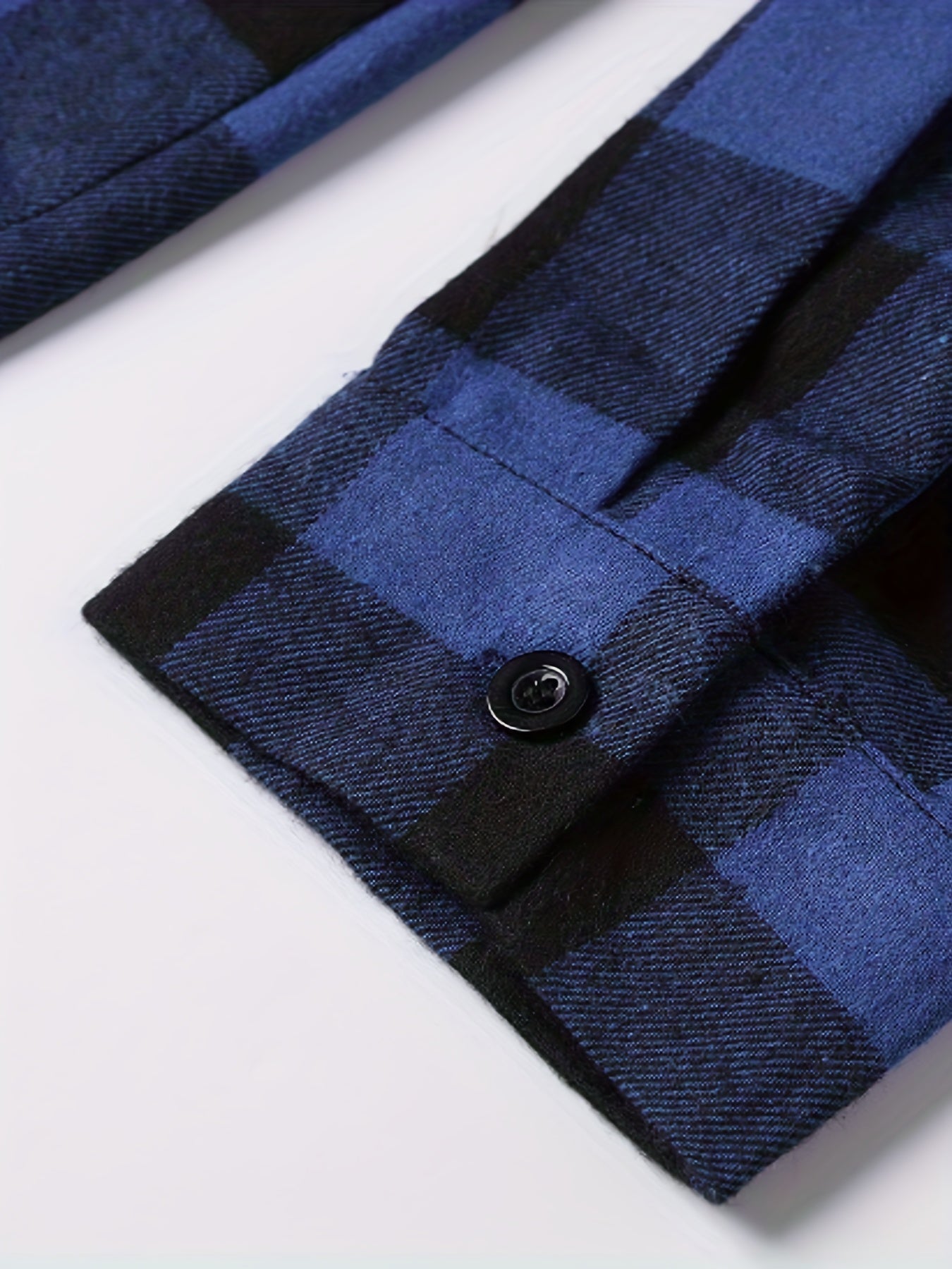 Teenage Men's Checked Long-sleeved Casual Shirt